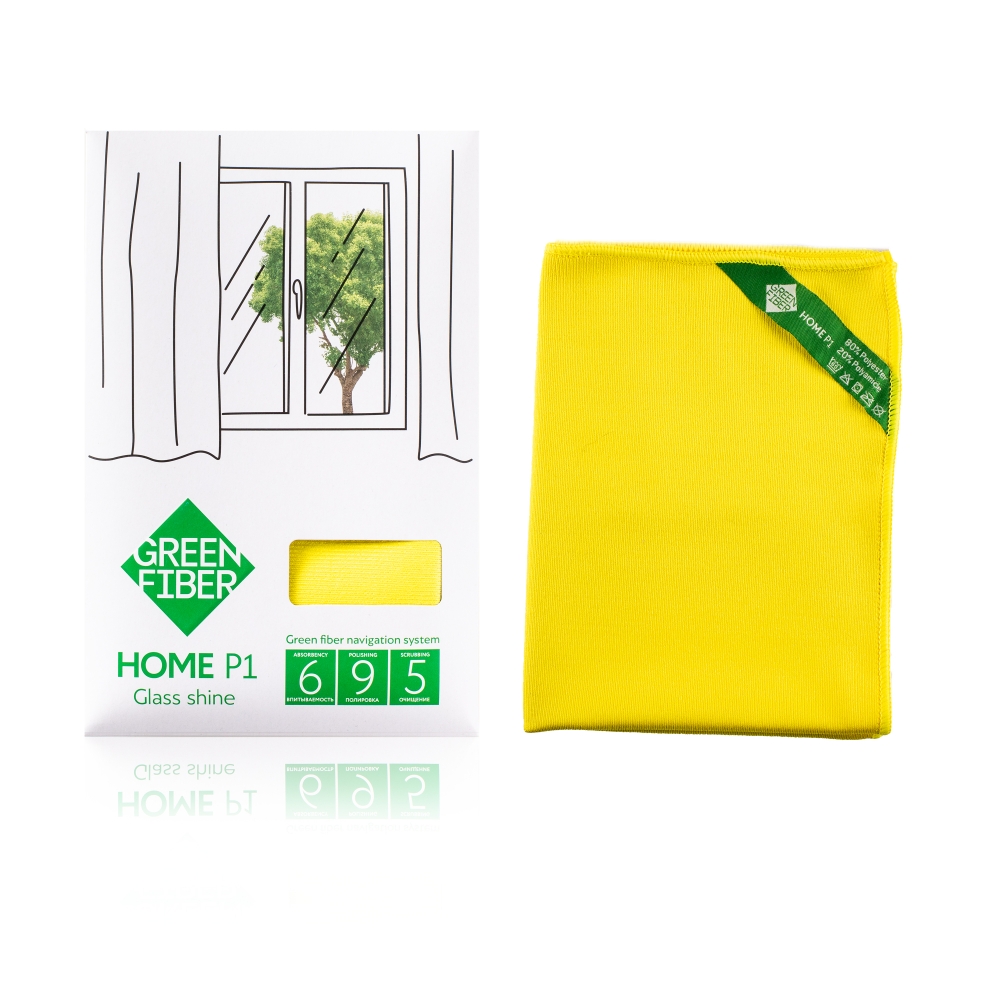 Green Fiber HOME P1, Файбер для стекла, желтый